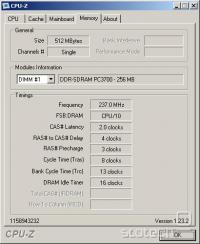 K8NS Pro CPU-Z navit RAM