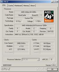 K8N Neo CPU-Z navit CPU