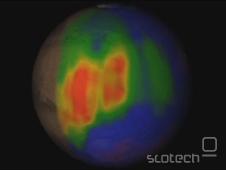 Koncentracija metana na Marsu