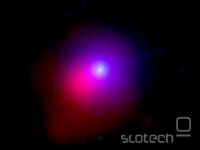 Superpozicija slik kometa v UV in rentgenskem delu spektra