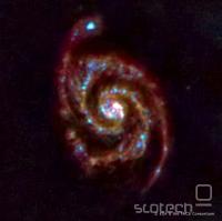 Tribarvna slika M51