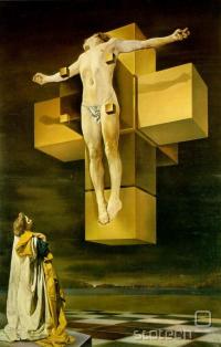  Crucifixion(Corpus Hypercubus)(1954)