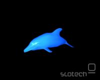  Delfin renderiran z TruFormom (4 segmenti)