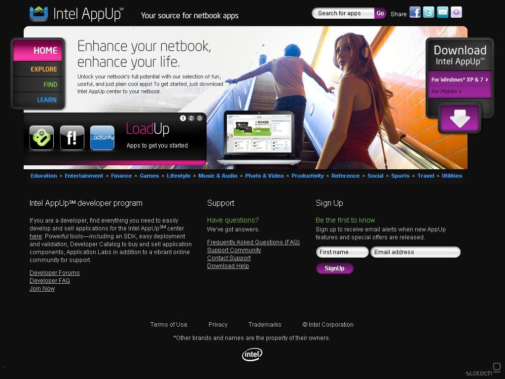 Приложение интел. Intel APPUP. Movie Lab приложение. Intel software partner Google Play.