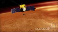  Sonda MAVEN bo merila Marsovo atmosfero. Vir: NASA