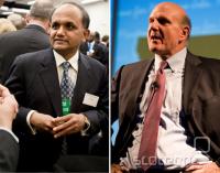 Shantanu Narayen iz Adoba in Steve Ballmer iz Microsofta