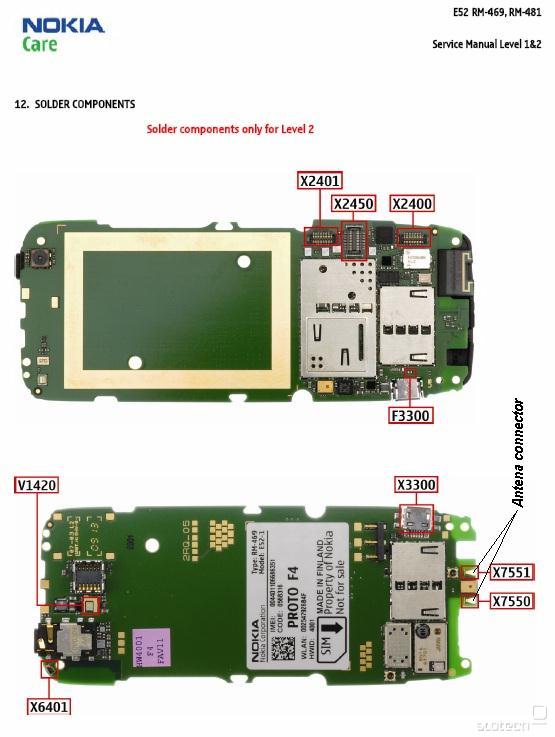 Nokia x6 00 схема