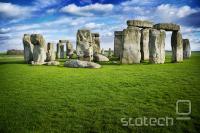  Stonehenge, Wiltshire, United Kingdom, is one of the world's best known megalithic structures. 