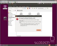  Ubuntu napaka pri priklopu sdb1