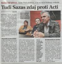  Mnenje Sazas o ACTA