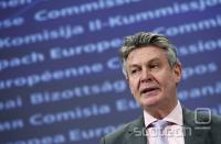  Sad commissioner De Gucht is sad.