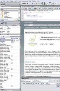 Dreamweaver MX 2004: izbolj&#353;ano urejanje in prikaz CSS elementov