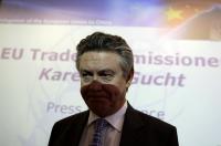 Evropski komisar De Gucht, vodja projektov ACTA in CETA.