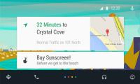  Google Now na Android Auto z navigacijo okrog kartic