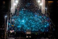 Protesti v Budimpe&#x161;ti v torek, 28. 10. 2014