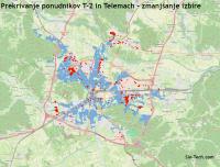  Prekrivanje ponudnikov T-2 in Telemach