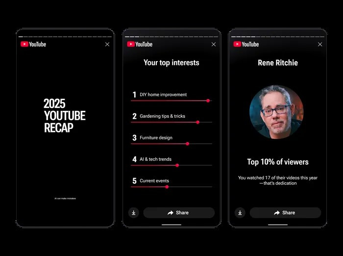 Kaj smo gledali letos: YouTube Recap