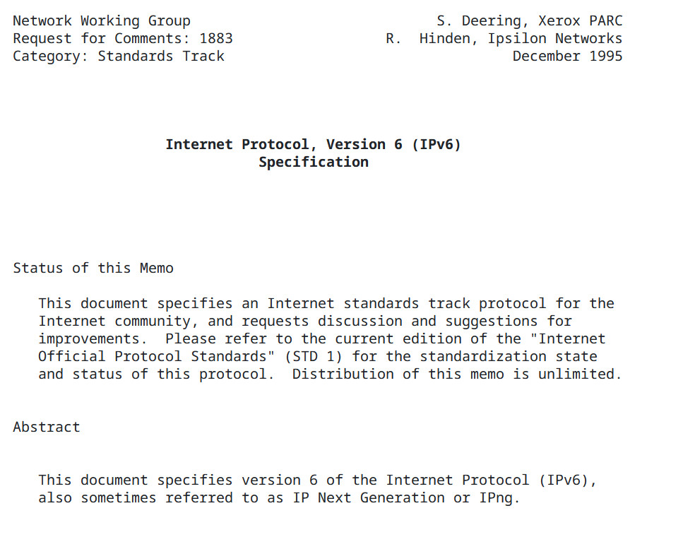 IPv6 tri desetletja pozneje