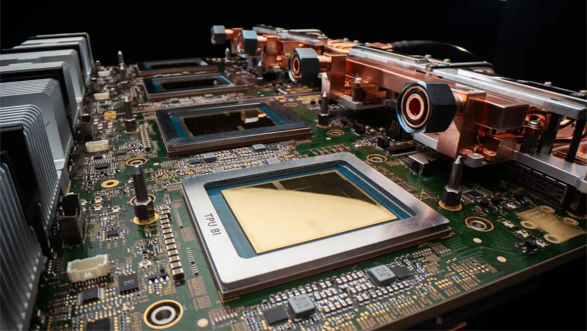 Google predstavil nova čipa TPU 8t in TPU 8i